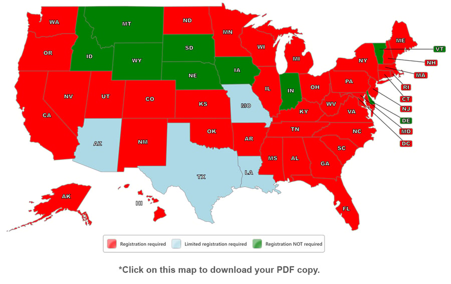 Charitable Solicitation Requirements by State - Cogency Global