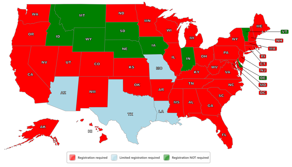 Which States Require Charitable Solicitation Registration for Nonprofits?